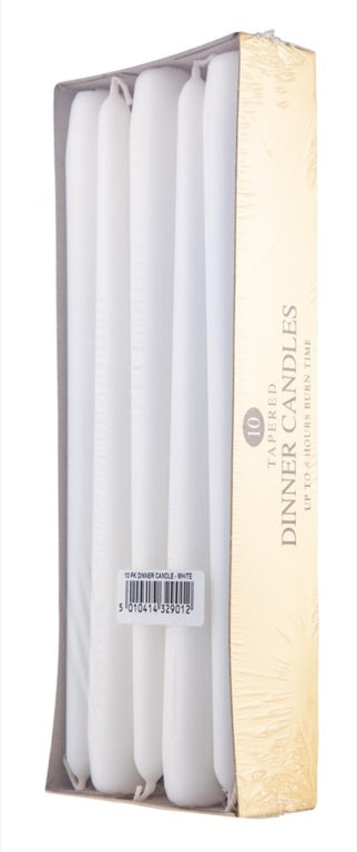 Dinner Candles Pack 10