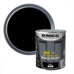 10 Year Weatherproof Gloss Wood Paint 750ml