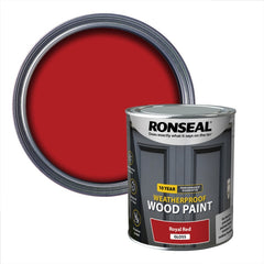 10 Year Weatherproof Gloss Wood Paint 750ml