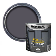 10 Year Weatherproof Satin Wood Paint 2.5L
