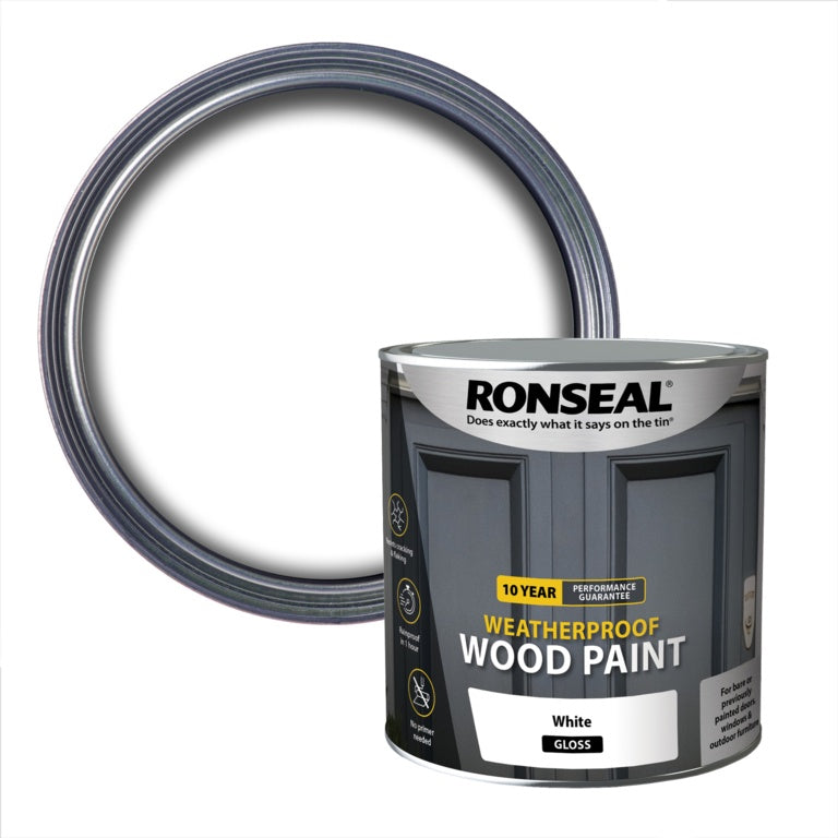 10 Year Weatherproof Gloss Wood Paint 2.5L