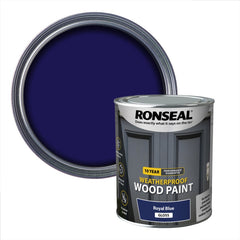 10 Year Weatherproof Gloss Wood Paint 750ml