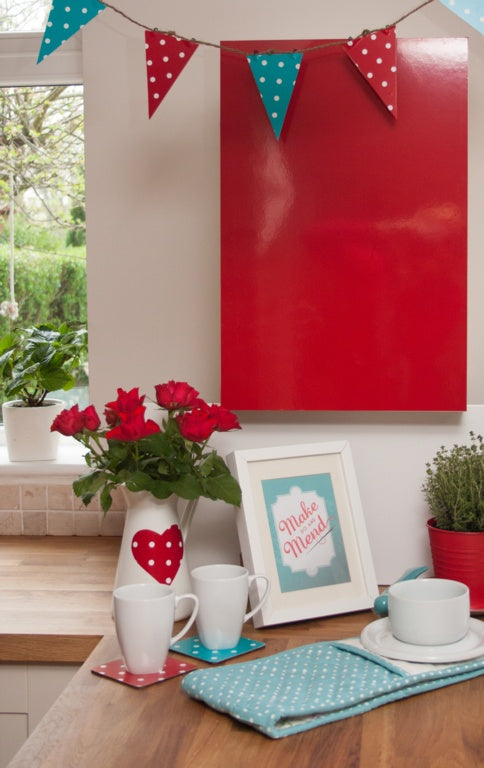 Self Adhesive Film - Glossy Red