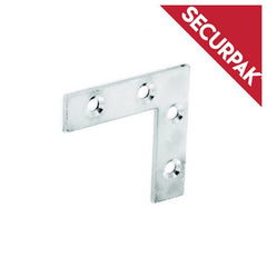 Zinc Plated Corner Plate