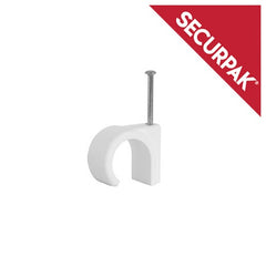 Round Cable Clips Pack 20
