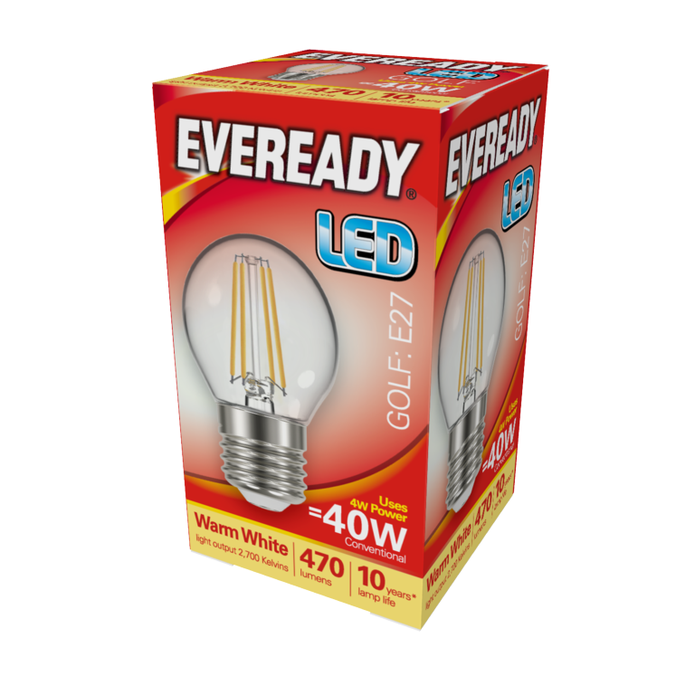 LED Filament Golf 470LM E27 ES