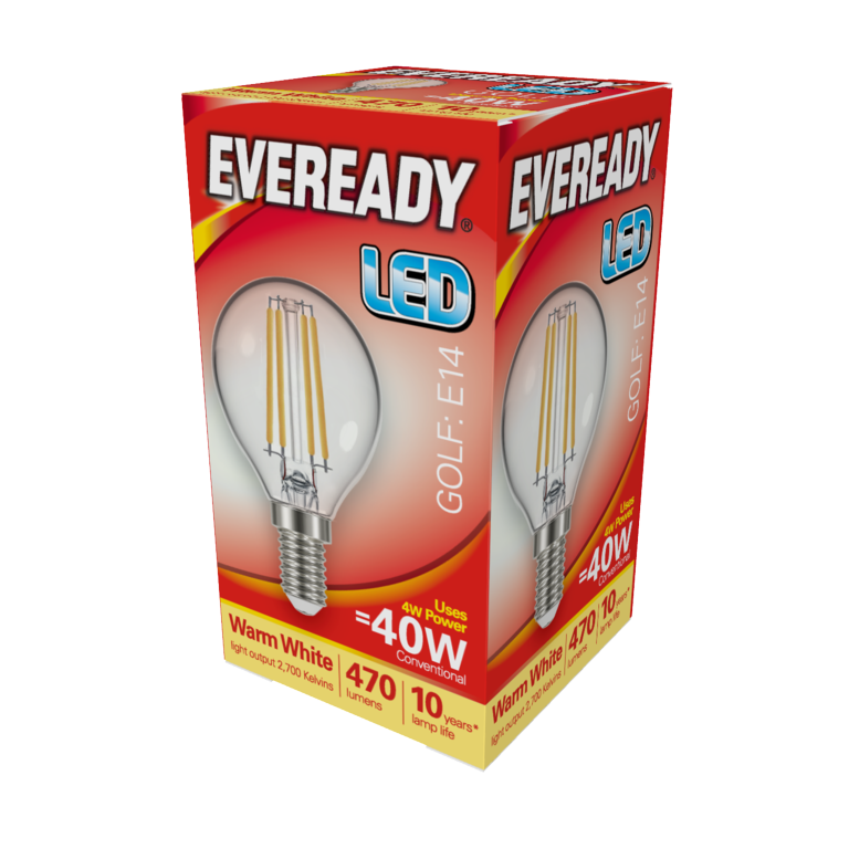 LED Filament Golf 470LM E14 SES