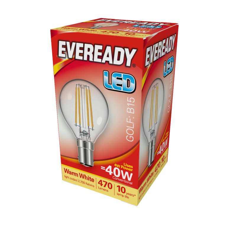 LED Filament Golf 470LM B15 SBC