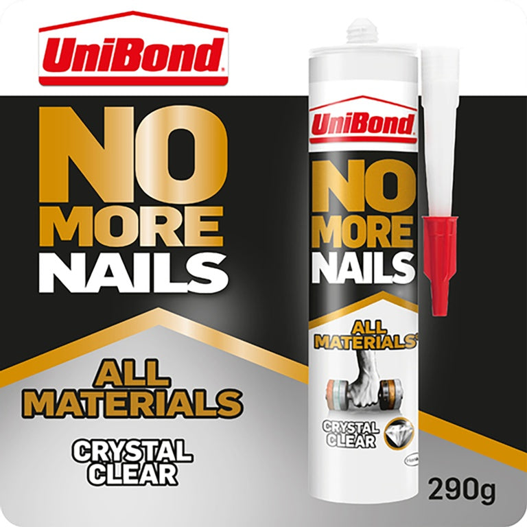 No More Nails All Materials Crystal Clear