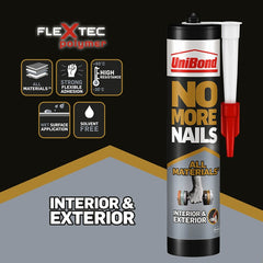 No More Nails All Materials Interior/Exterior