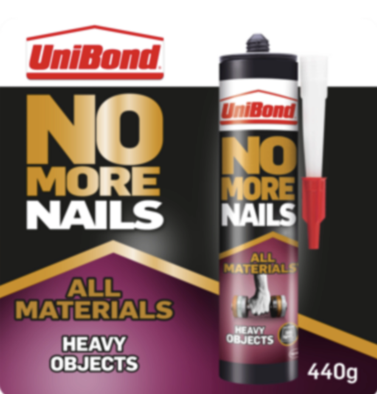 No More Nails All Materials Heavy Objects