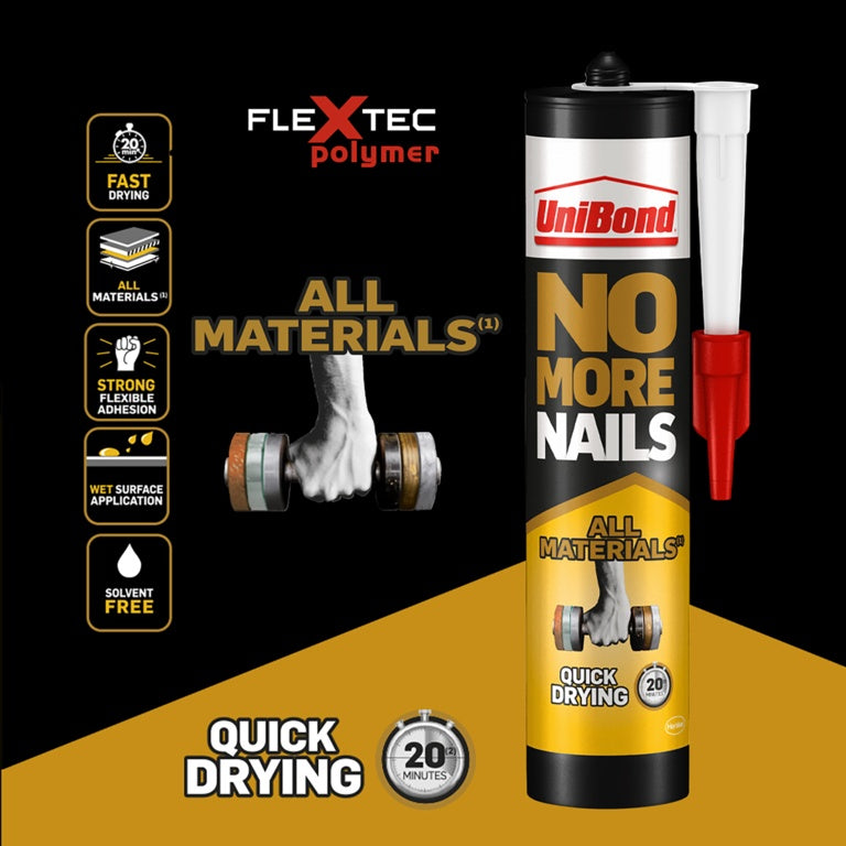 No More Nails All Materials Quick Drying