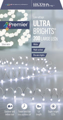 200 LED Multi Action Ultrabrights With Timer
