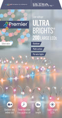 200 LED Multi Action Ultrabrights With Timer