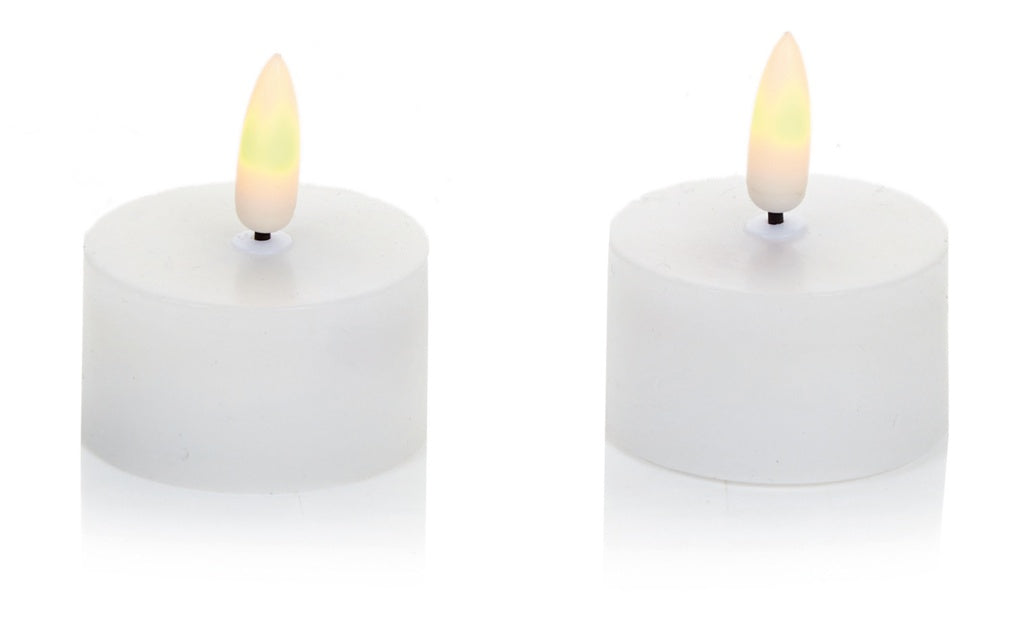 2 Flickabright Tealights With Timer