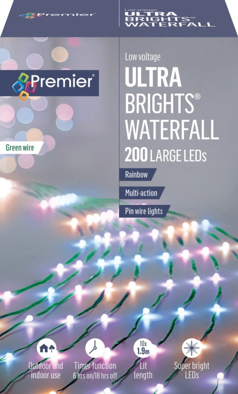 200 LED Ultrabright Waterfall