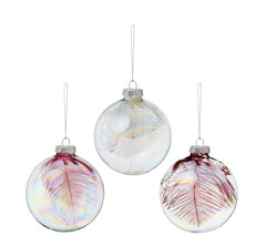 Clear Glass Baubles