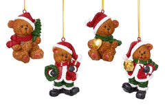 Bear Santa Decoration