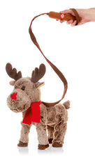 Animated Walking/Singing Reindeer