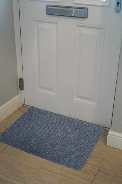 Basic Ribbed Indoor Doormat 50 x 80cm