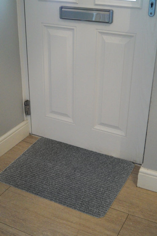 Basic Ribbed Indoor Doormat 50 x 80cm