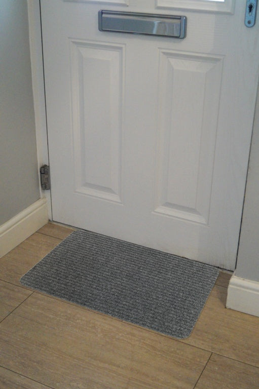 Basic Ribbed Indoor Doormat 40 x 60cm