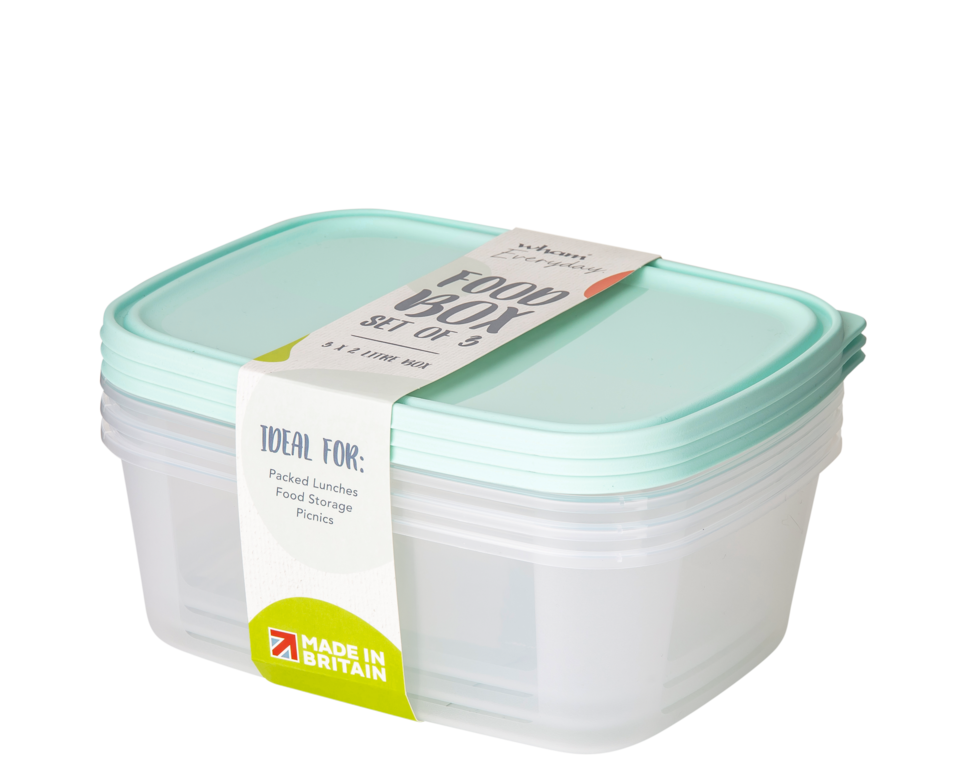 Everyday Clear Food Boxes Set 3