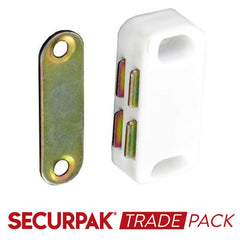 Magnetic Catch White 30mm