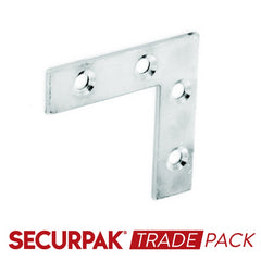 Corner Plate Zinc Plated 50mm