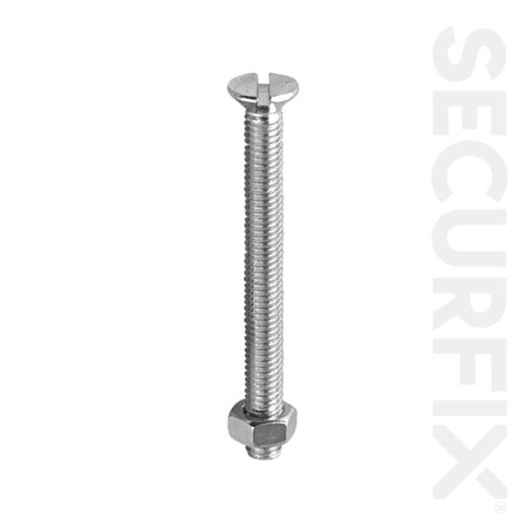 Csk Machine Screw Zinc Plated M4X40mm