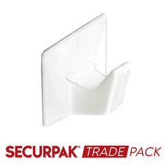 Self Adhesive Hook White M