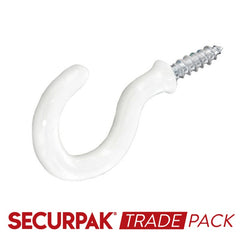 Cup Hook White 32mm