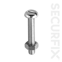 Pan Head Mach.Screw Zinc Plated M5X25