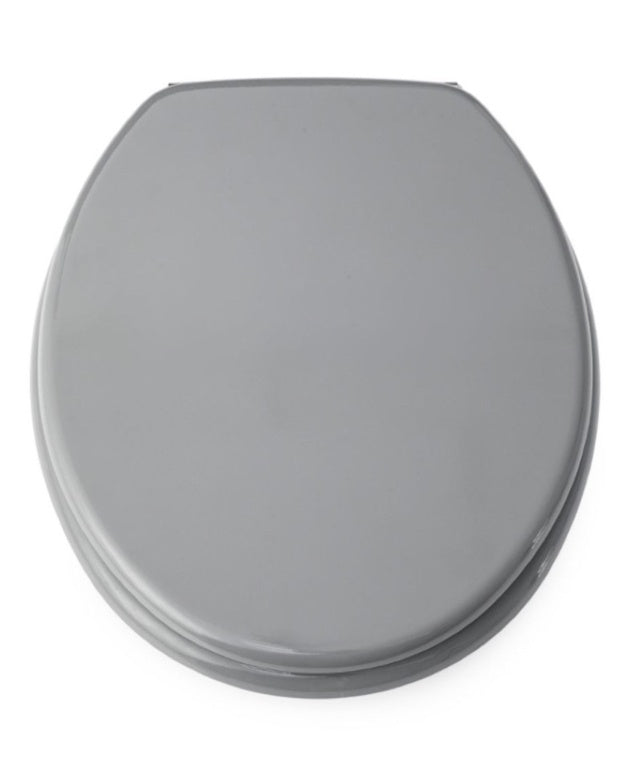MDF Toilet Seat With Stainless Steel Hinges