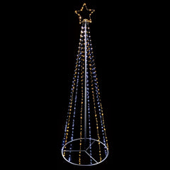 Black Pyramid Tree 332 LEDs