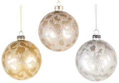 Animal Print Glass Ball