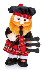 Animated Piping Singing Scotsman