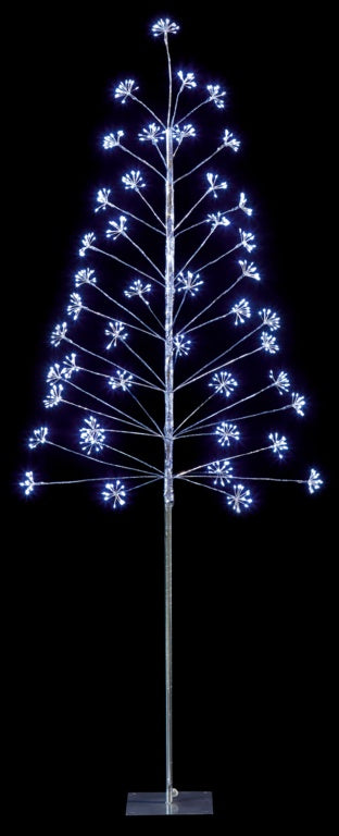 570 LED Multi Bright Tree Silver