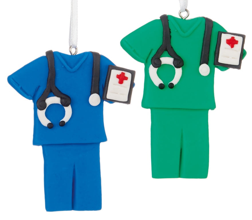 Blue Healthcare Uniform