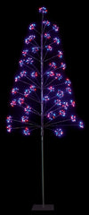 570 LED Multi Bright Tree Black