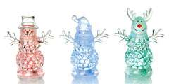 Acrylic Characters Santa Snowman Reindeer