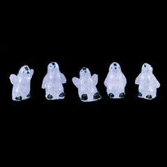 13cm Acrylic Penguins