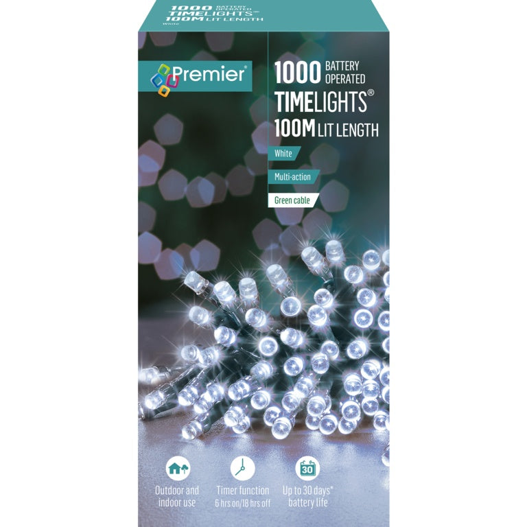 1000 LED Multi Action Battery Operated TIMELIGHTS™