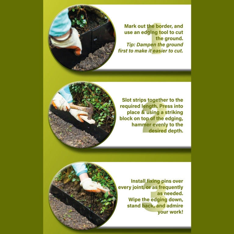 Metal Lawn Edge Kit