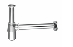 Round Bottle Trap Chrome