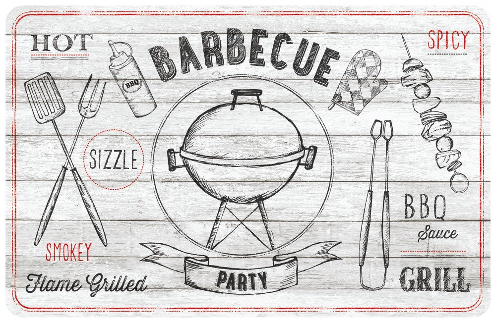 Rio Placemat - BBQ Off White