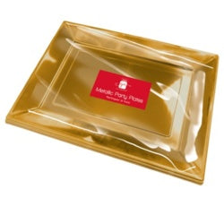 Metallic Party Platters 28x38cm