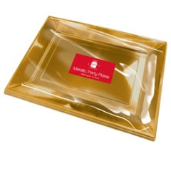 Metallic Party Platters 28x38cm