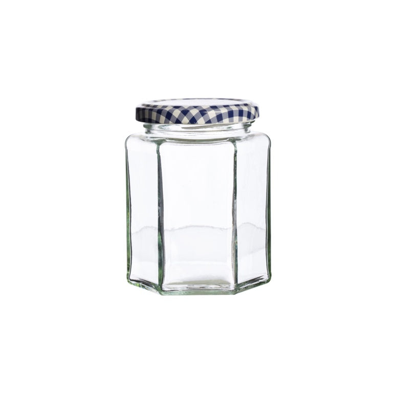 Hexagonal Twist Top Jar