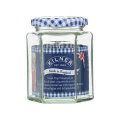 Hexagonal Twist Top Jar